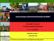 Tablet Screenshot of jugendfeuerwehr.eichwalde.com